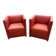 Chaises cubiques de Paolo Piva pour Wittmann, années 1980, lot de 2