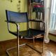 Matteo Grassi Bauhaus MG5 armchair in chrome metal and leather, 1970