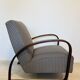 Fully restored Vintage Armchair by Jindrich Halabala model H-70 from Czechoslovakia 1950’s