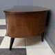 1960s kidney-shaped sideboard in two-tone wood