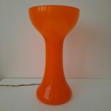 Opaline lamp orange 70s