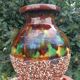 Contemporary ceramic vase decor
