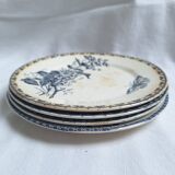 Vintage blue dinner plates
