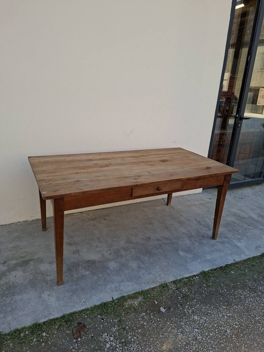 Table de Ferme rustique ancienne fabrication 1900s en Fruitier