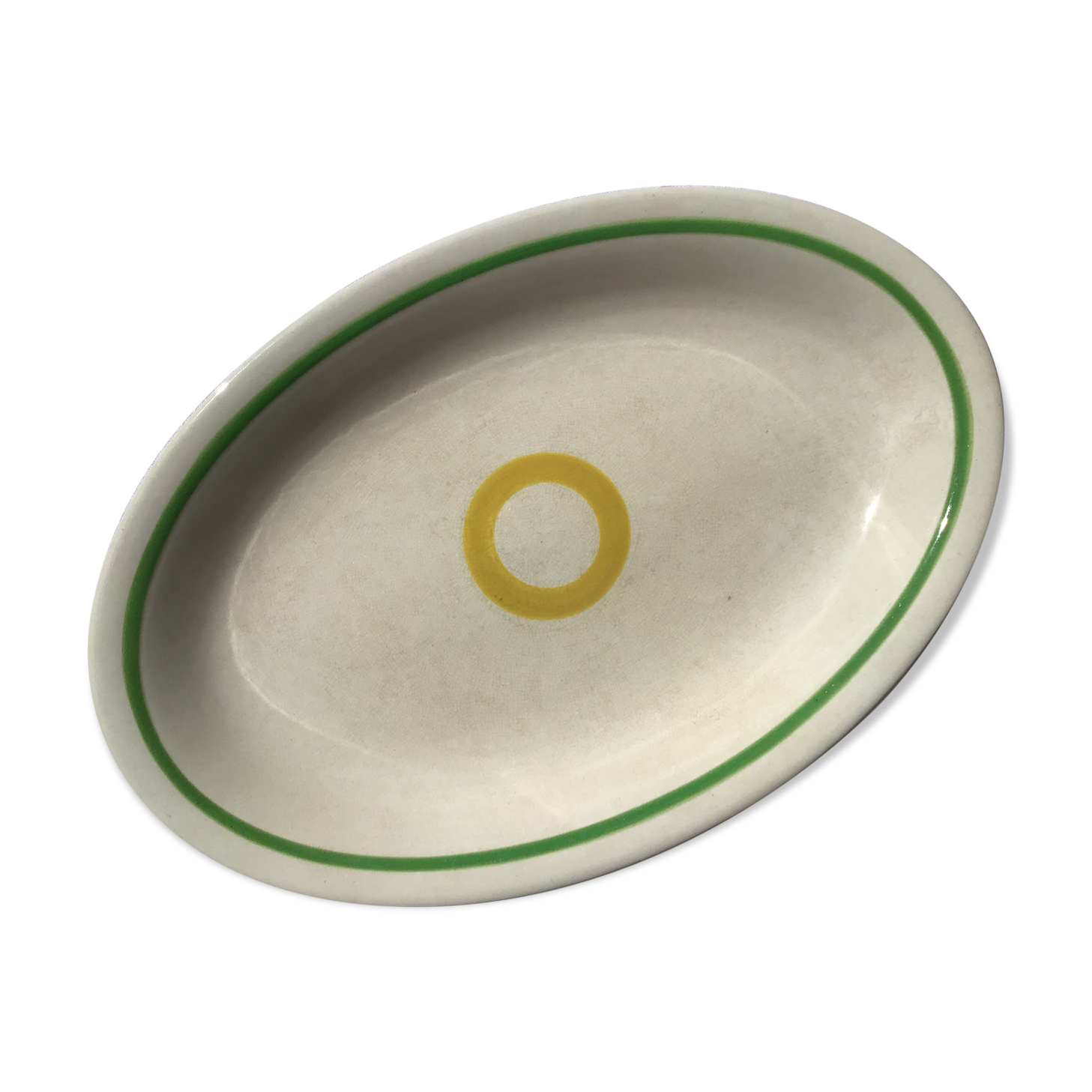 Salt flat yellow circle 42cmx28.5cm