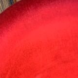 Set of 2 Mid-Century armchairs in purple velvet, 1950s Czech Republic.