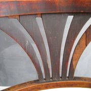 Antique armchair in curved wood - Eastern Europe