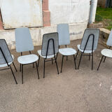 Set of 6 vintage dining room chairs