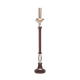 Vintage lamp wood and tin lamp foot floor lamp floor lamp, living room, desk