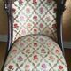 Pair of gooseneck gondola chairs