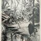 Painting signed frey? – etching – orientalist, oasis – period 1930