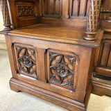 Neo-Gothic wardrobe from around 1900