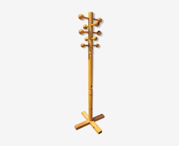 Porte manteau minimaliste en pin