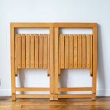 Two folding chairs circa 1970