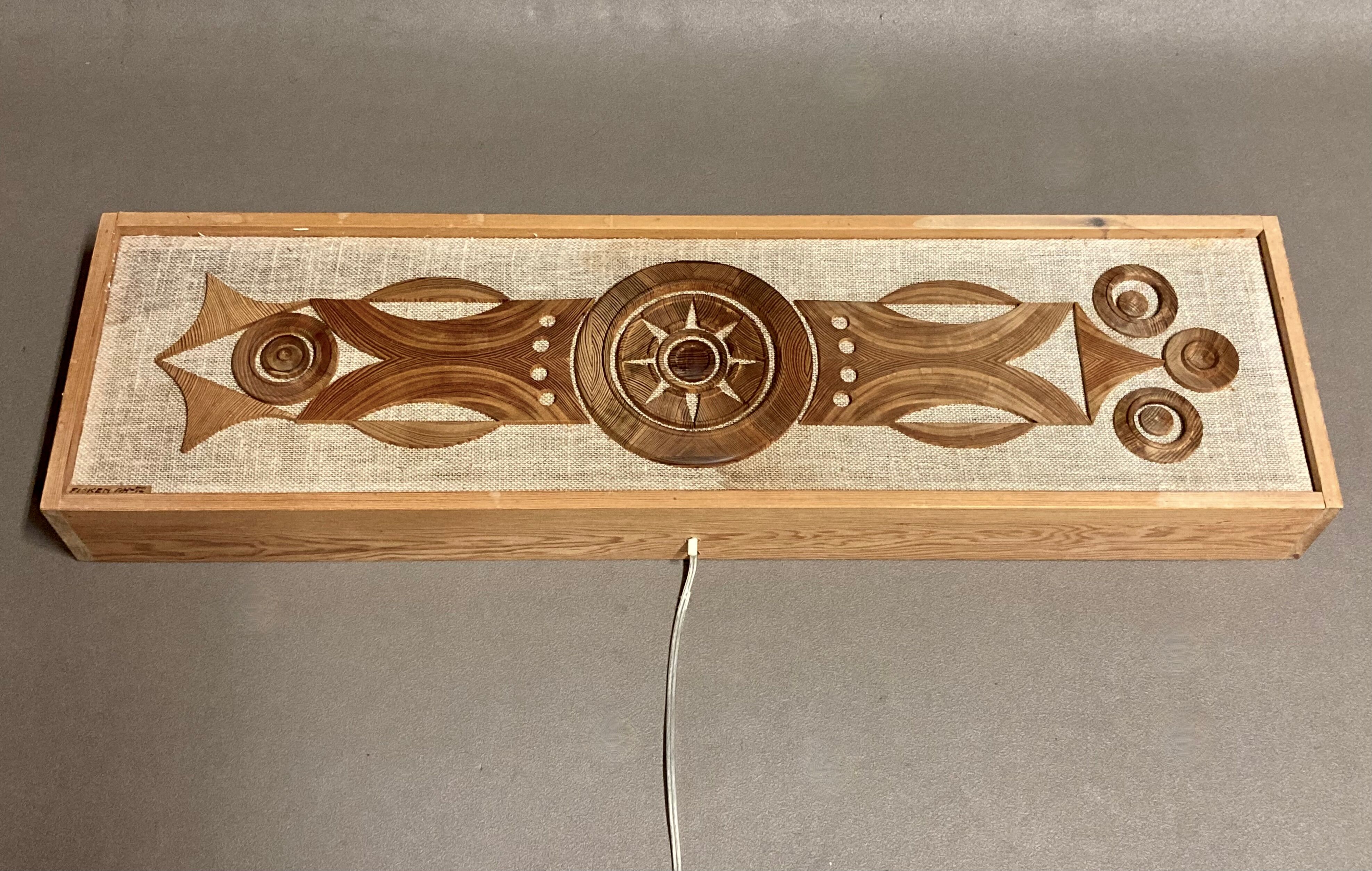 Scandinavian design wall lamp 1950