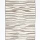 3x12 Brown & Beige Striped Vintage Kilim Runner Rug, 94x358Cm