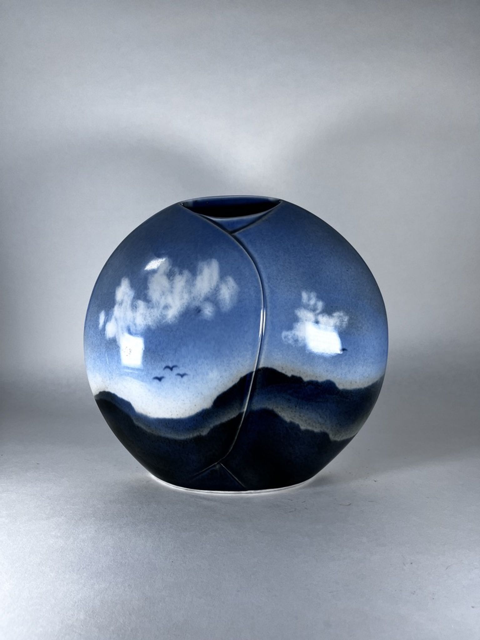 Vase Yves Mohy pour Virebent 1970