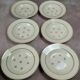 Set of 6 Gien deep plates