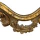 Vintage gold baroque mirror / wall mirror