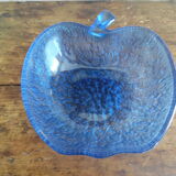 Blue vintage Apple Bowl