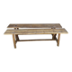 Paire de bancs de ferme