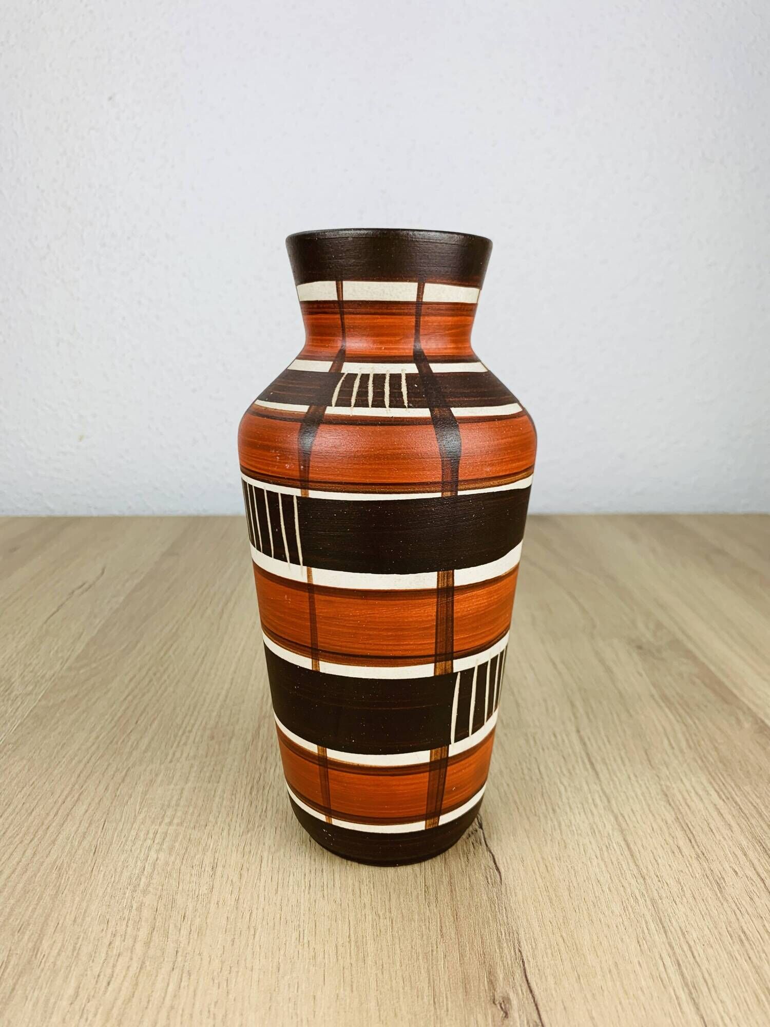 Pair of vintage West Germany vases, ceramic