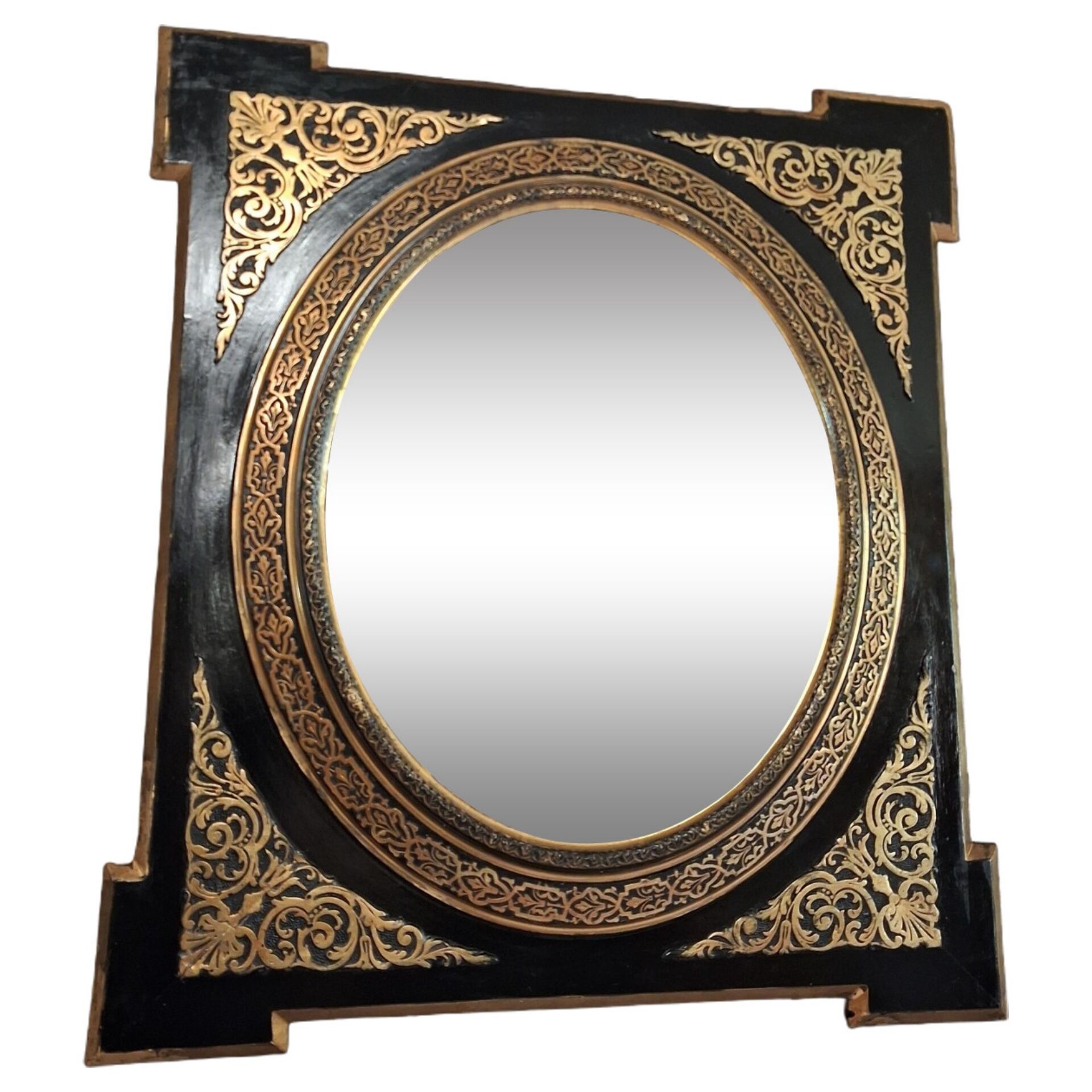 Napoleon III mirror 70 x 62