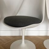 Series of 4 chairs model "Tulip" by Eero Saarinen for Knoll Edition
