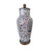 Porcelain lamp foot decorated with Cashemere decoration