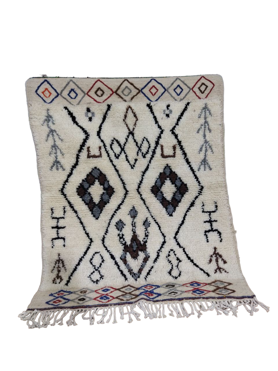 Moroccan berber carpet 141x108cm