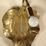 Brass "sheet" wall lamp