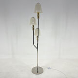 Italian Chrome & Murano Glass 'Magic Mushrooms' Floor Lamp, 1970's