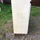 Vintage Mado sideboard with 4 doors and 2 drawers in beige lacquered plywood