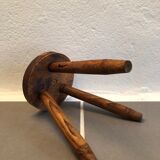 Vintage tripod farm stool