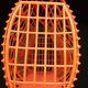 Vintage plastic shopping basket