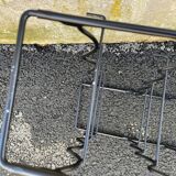 Vintage black bottle holder