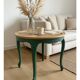 Vintage Louis XV style guéridon in renovated oak.