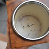 Boîte, pot à tabac en ronce de noyer