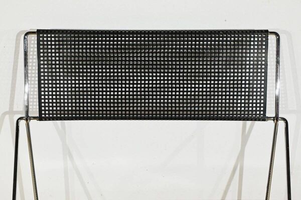 Suite de 5 Chaises Nuova X Line Omli pour Magis, par Niels Joergen Haugesen – 1980