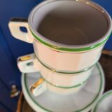 Vintage 70s Arbona Tours cups and saucers (set of 4)