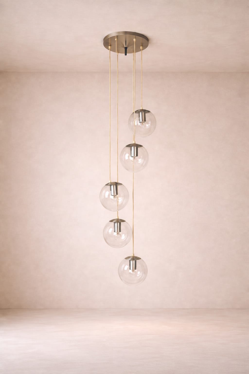 Raak Amsterdam pendant lamp model B 1285, Netherlands, 1968
