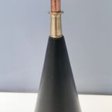 Glass, Brass, Aluminum, Copper and Iron Floor Lamp, 2021