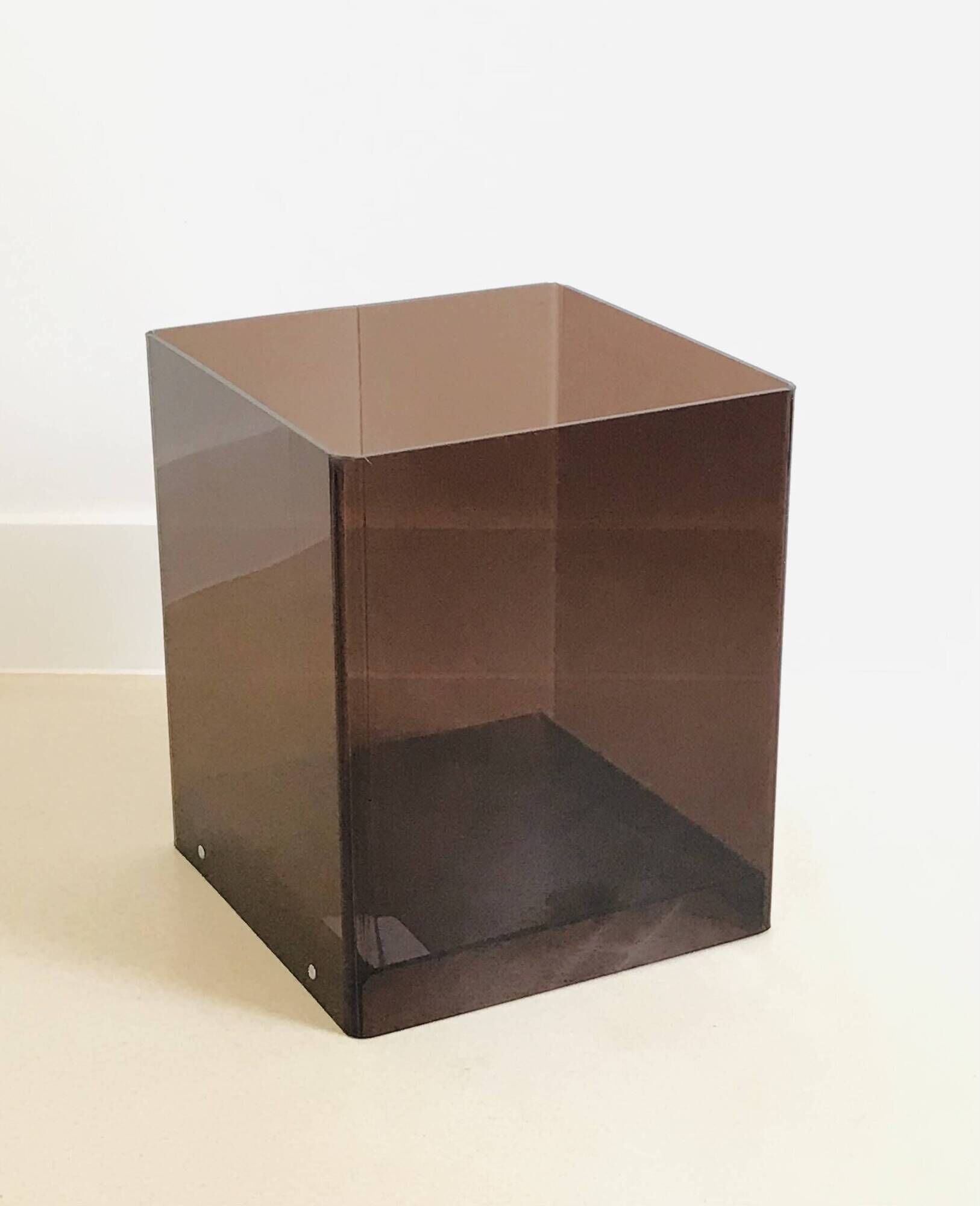Altuglas wastepaper basket by Michel Dumas, France, 1970s
