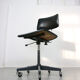 Mid-Century Black Office Swivel Chair from Stol Kamnik