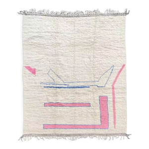 Tapis berbère moderne beni oouarain