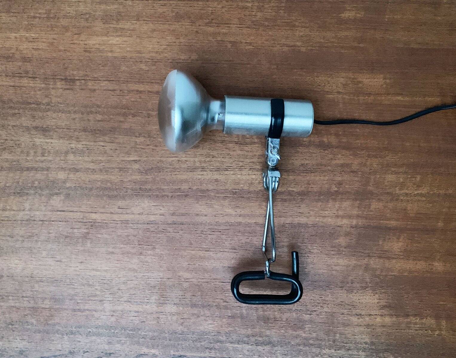 Mid-century minimalist shelf lamp by Swisslamps International