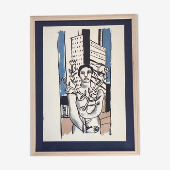 Fernand Léger - My Travels - La Femme à la Fleur