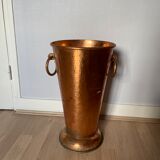 Decorative copper vase