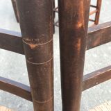 Chaises campagne suisse paille 1950