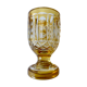 Late 19th century Bohemian crystal vase